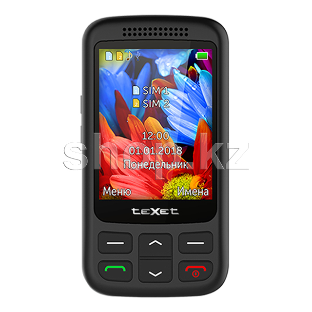 TeXet TM-501, Black ұялы телефоны