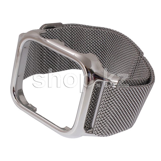 Apple Watch 4, 40mm, Usams, Silver смарт-білезік бауы