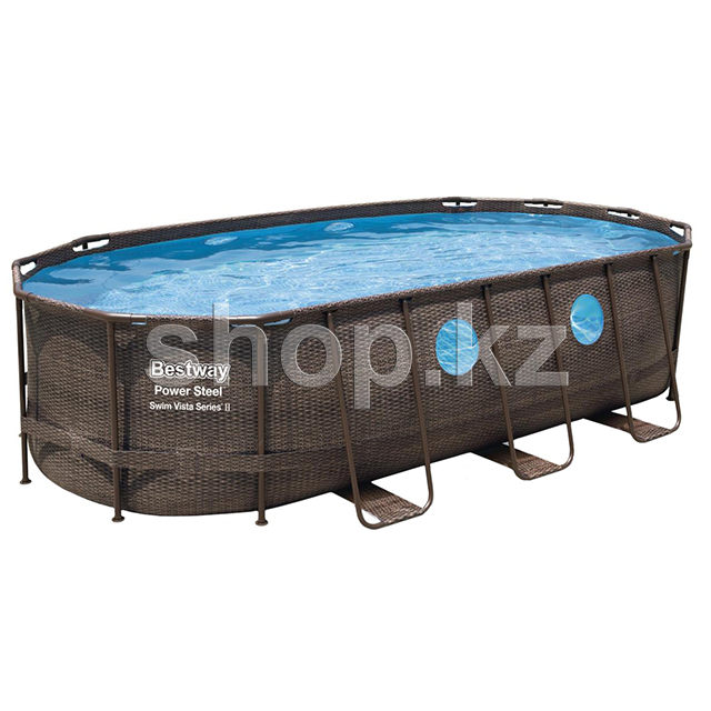Бассейн каркасный Bestway Power Steel Swim Vista II 56716