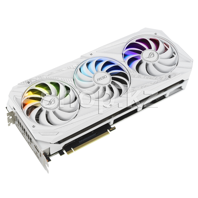 Видеокарта PCI-E 10Gb ASUS RTX 3080 ROG Strix Gaming OC White Edition, GeForce RTX3080