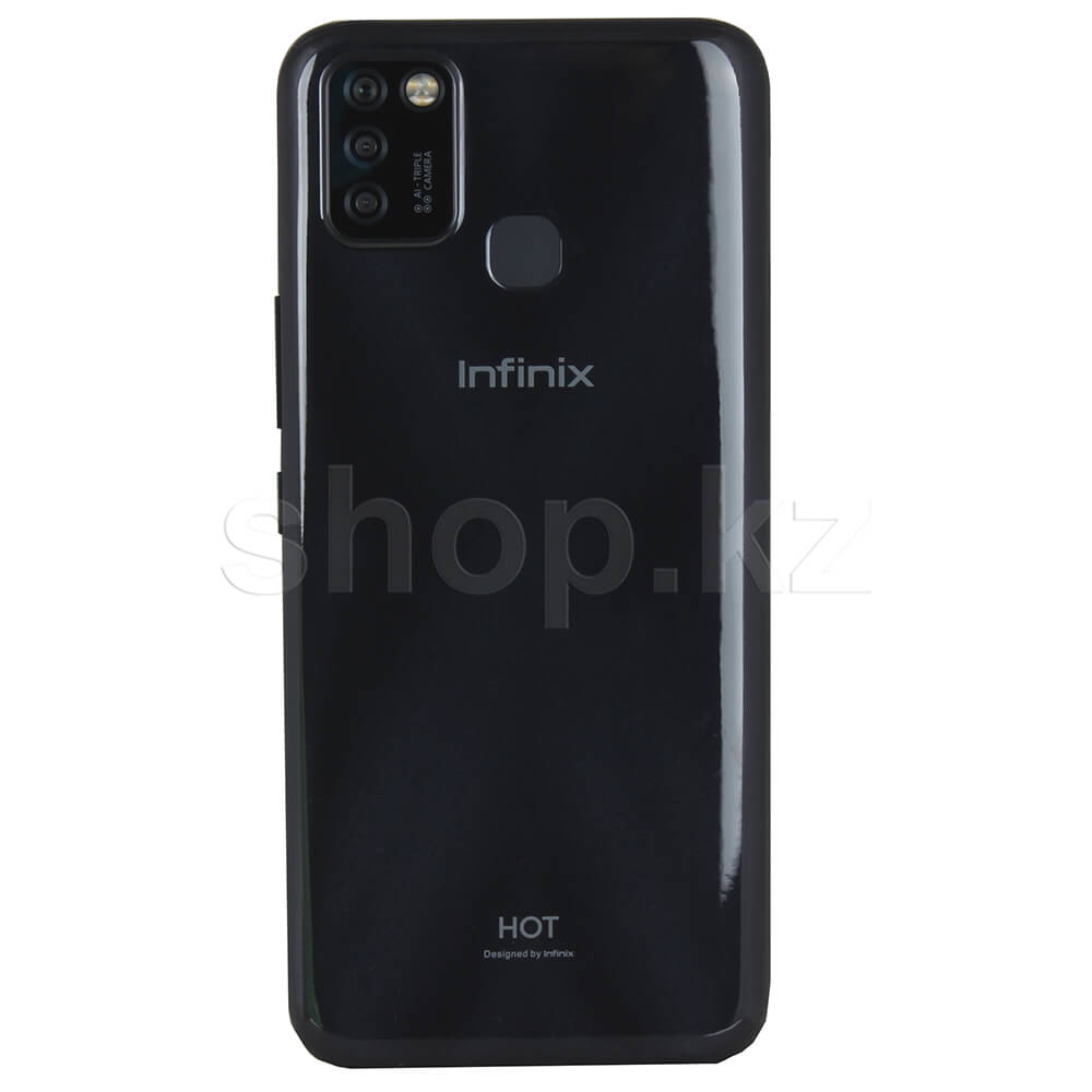 ᐈ Смартфон Infinix HOT 10 Lite, 64Gb, Midnight Black (X657B) – купить в  интернет-магазине Белый Ветер по низкой цене в Казахстане