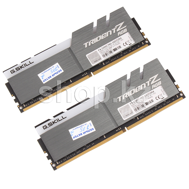 ᐈ DDR-4 DIMM 32Gb/3200MHz PC25600 G.SKILL Trident Z RGB, 2x16Gb