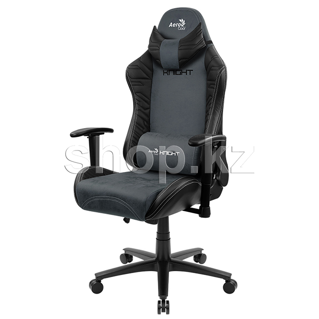 Кресло игровое компьютерное Aerocool KNIGHT Steel Blue, Blue-Black