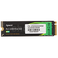 SSD накопитель 500 GB Apacer AS2280Q4, M.2, PCIe 4.0