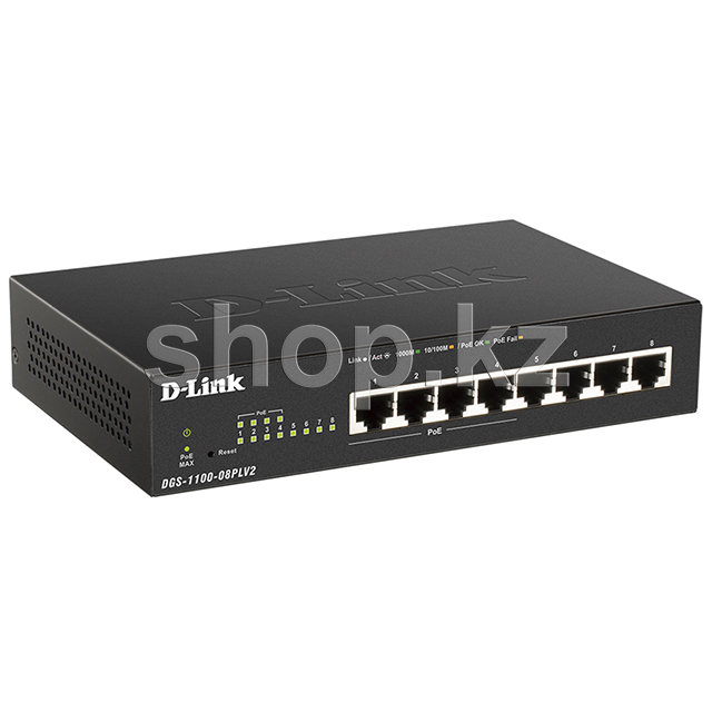 Switch 8 port D-Link DGS-1100-08PLV2/A1A