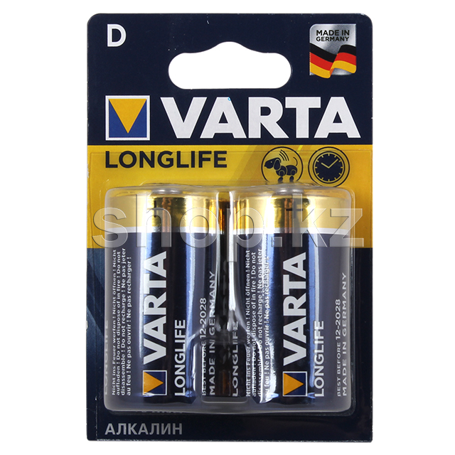Varta D LR20 Longlife, 1.5V 2) , батареясы