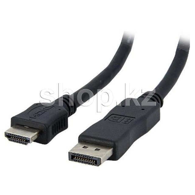 ᐈ Кабель DisplayPort HDMI CC-DP-HDMI-6, 1.8м, OEM – купить интернет-магазине Белый Ветер по хорошей в Алматы, Астане и других городах Казахстана