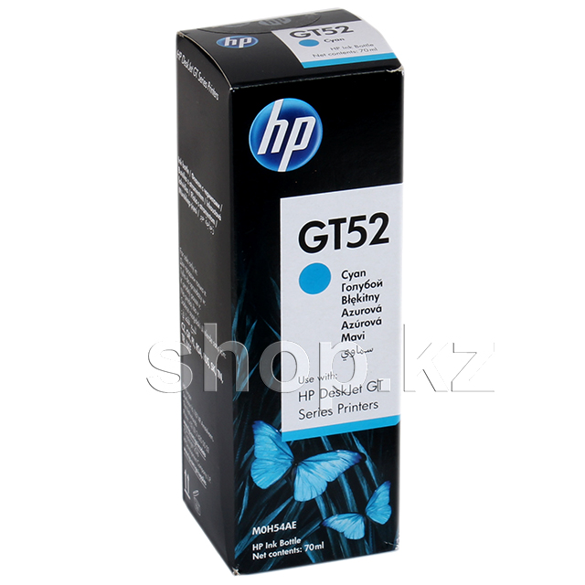 Чернила HP GT52 M0H54AE, Cyan