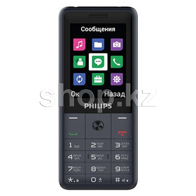 Мобильный телефон Philips Xenium E169, Dark Gray