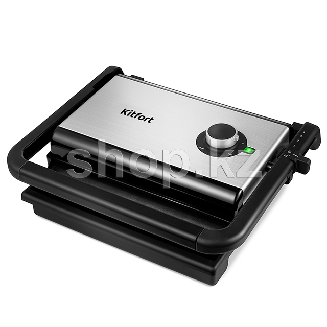 Гриль Kitfort КТ-1637, Black-Steel