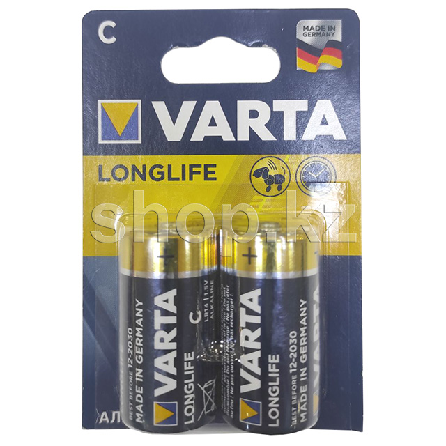 Varta Longlife LR14/MN1400, 1.5V, 2дана, батареясы