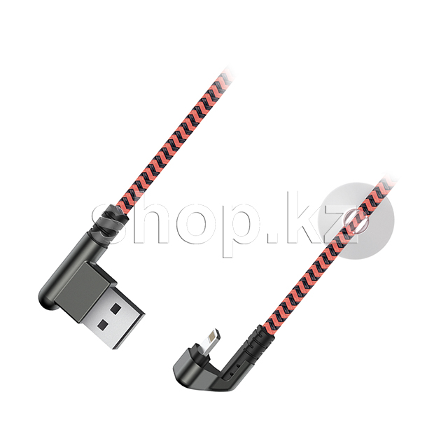 Кабель интерфейсный для Apple Lightning USB OLMIO X-Game Neo, Coral