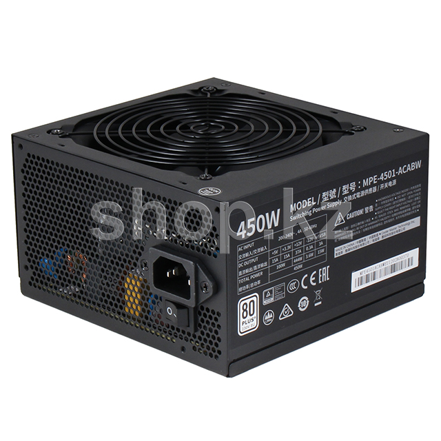 Блок питания ATX 450W Cooler Master MWE V2 White