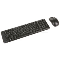 Logitech MK220, Black, USB пернетақтасы + тінтуір