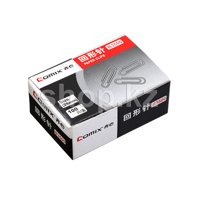 Comix B3500, 100 кеңсе қыстырғыштары