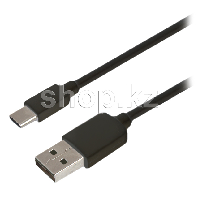 Кабель интерфейсный для USB Type-C BoraSCO, Black