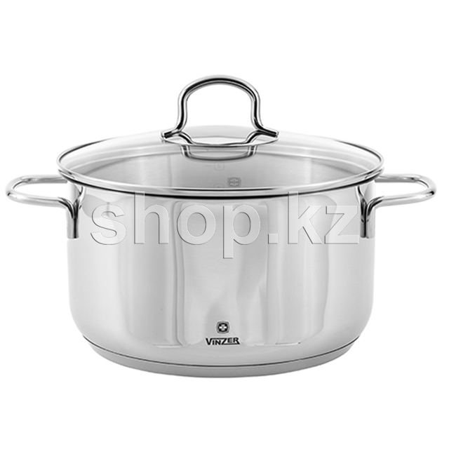 Кастрюля Vinzer Techno, 14 см, 1.1 л, с крышкой