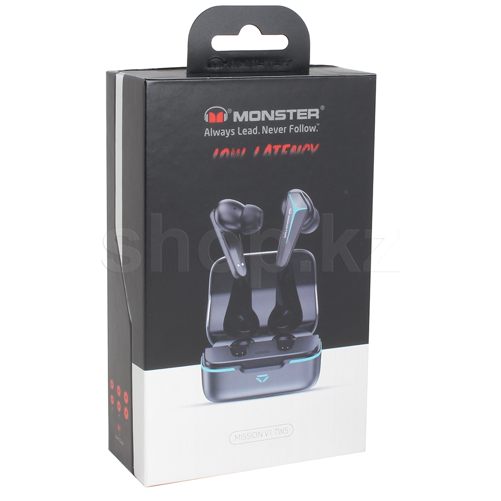 ᐈ Bluetooth гарнитура Monster Mission V1 TWS, Black – купить в