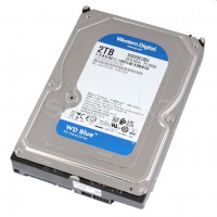 Жесткий диск HDD 2000 Gb Western Digital (WD20EZBX), 256Mb, SATA III, Blue