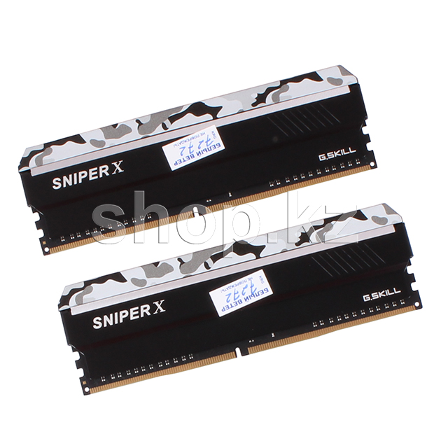 DDR-4 DIMM 32Gb/3600MHz PC28800 G.SKILL Sniper X, 2x16 Kit, BOX (F4-3600C19D-32GSXWB)