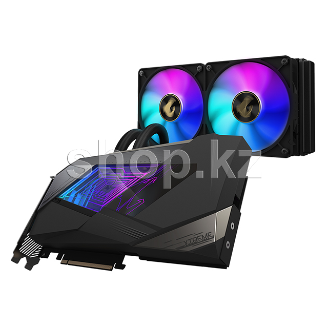 Видеокарта PCI-E 10240Mb Gigabyte RTX 3080 Aorus Xtreme Waterforce, GeForce RTX3080