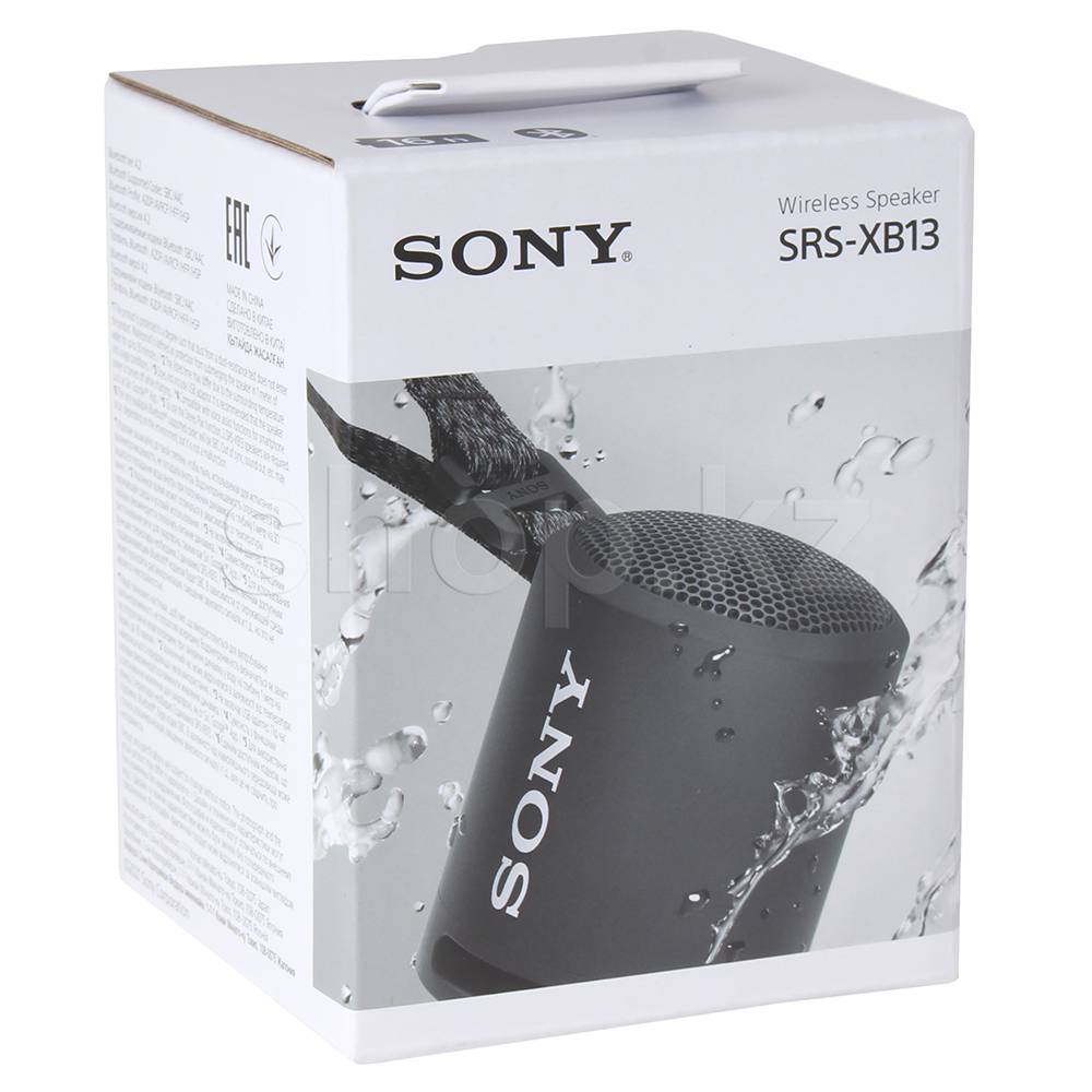 ᐈ Акустическая система Sony SRS-XB13 (1.0) - Black – купить в  интернет-магазине Белый Ветер в Алматы, Астане и других городах Казахстана