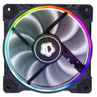 ID-Cooling ZF-12025-RGB, 12cm, Black корпусына арналған желдеткіш