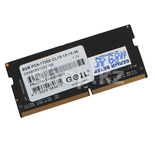 SO-DIMM 8Gb DDR4 PC17000/2133Mhz GeIL Dyna 4 SLT, OEM