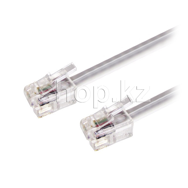 Patch cord RJ-9 3 cat SHIP TC-2.5W, 2.5m, OEM (для телефонной трубки)