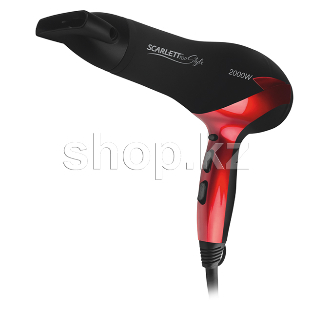 Фен Scarlett SC-HD70I47, Black-Red