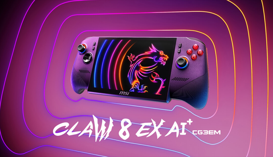 MSI Claw 8 EX AI+: новый стандарт для игровых портативных консолей