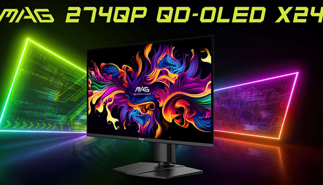 MSI представила игровой монитор MSI MAG 274QP QD-OLED X24