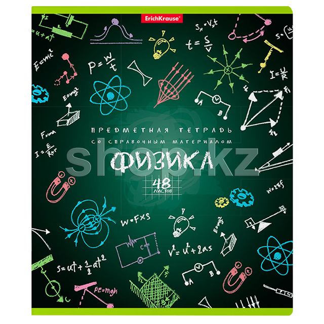 Тетрадь общая ученическая ErichKrause К доске! Физика 43588, 48 листов