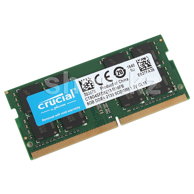 SO-DIMM 8Gb DDR4 PC17000/2133Mhz Crucial, Dual-rank, BOX