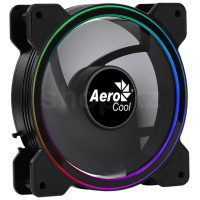 AeroCool Saturn 12 FRGB, 12cm, Black корпусына арналған желдеткіш