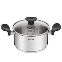 Кастрюля Tefal Primary E3084374, 18 см, 2.1 л, с крышкой