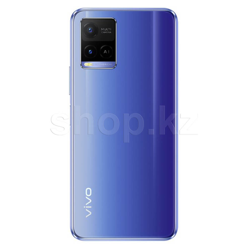 ᐈ Смартфон vivo Y21, 64Gb, Metallic Blue (V2111) – купить в  интернет-магазине Белый Ветер по низкой цене в Казахстане