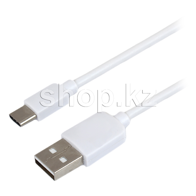 Кабель интерфейсный для USB Type-C BoraSCO, White