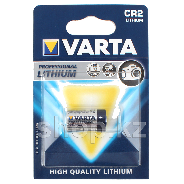 Батарейка Varta CR2 3V Professional Lithium, 3V (1шт.)
