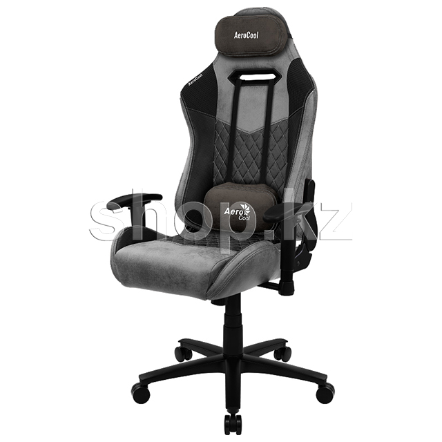 Кресло игровое компьютерное Aerocool DUKE Ash Black, Black-Gray
