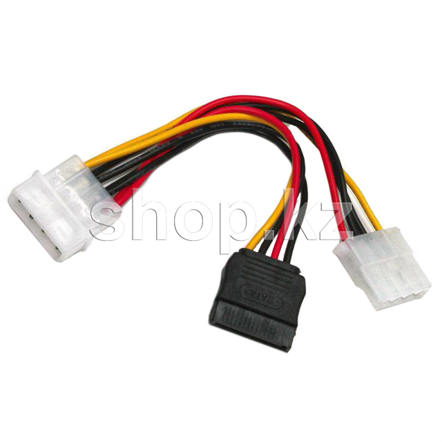 Переходник питания SATA, Cablexpert CC-SATA-PSY2, 0.18m, OEM