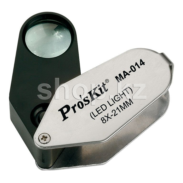 Лупа ручная c подсветкой Pro sKit MA-014