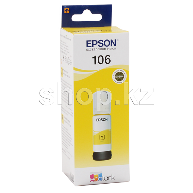 Чернила EPSON 106 C13T00R440, Yellow