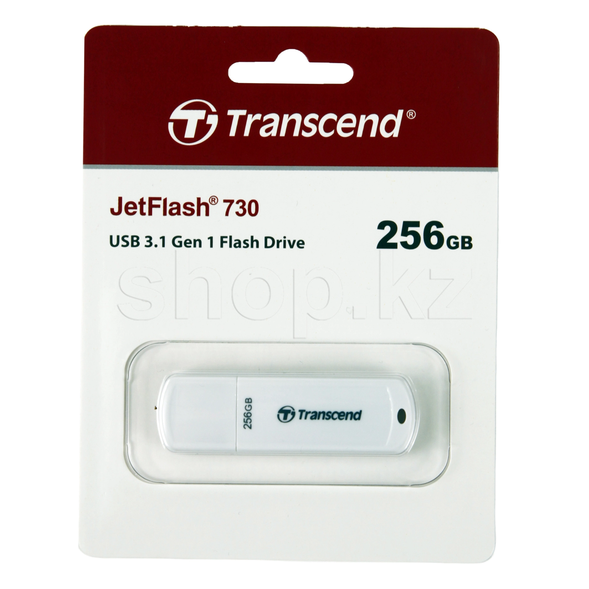 ᐈ USB Флешка 256Gb Transcend JetFlash 730, USB 3.1, White – купить в  интернет-магазине Белый Ветер в Алматы, Астане и других городах Казахстана