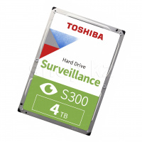 Жесткий диск HDD 4 TB Toshiba Surveillance S300 (HDWT840UZSVA), 3.5