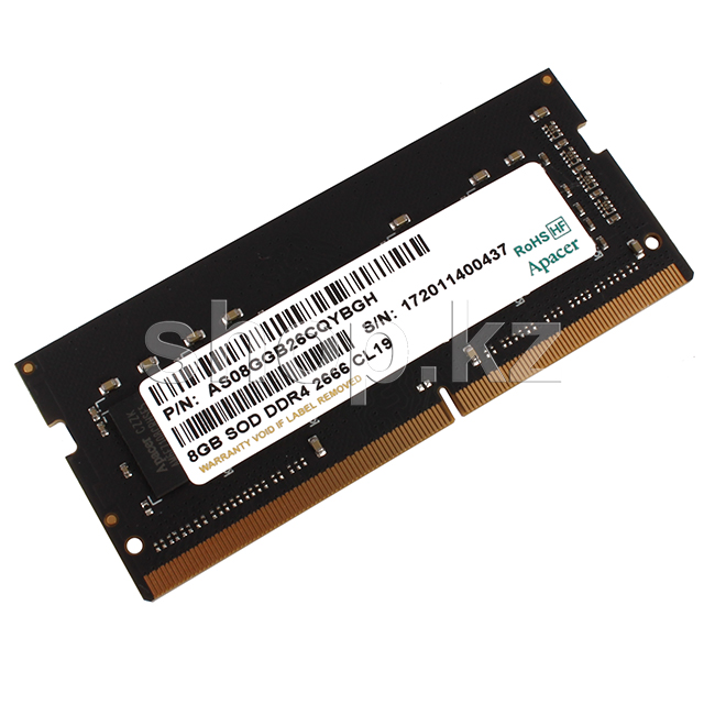 SO-DIMM 8Gb DDR4 PC21300/2666MHz Apacer, BOX