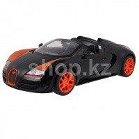 Rastar Bugatti Veyron, 1:14, Black-Orange радио басқару машинасы