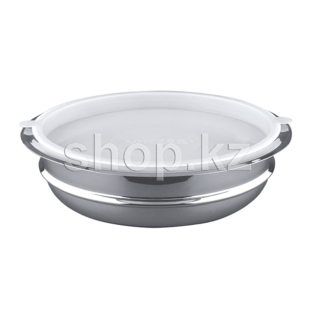 Салатница VINZER 89211, 24 см, 3.5 л, с крышкой