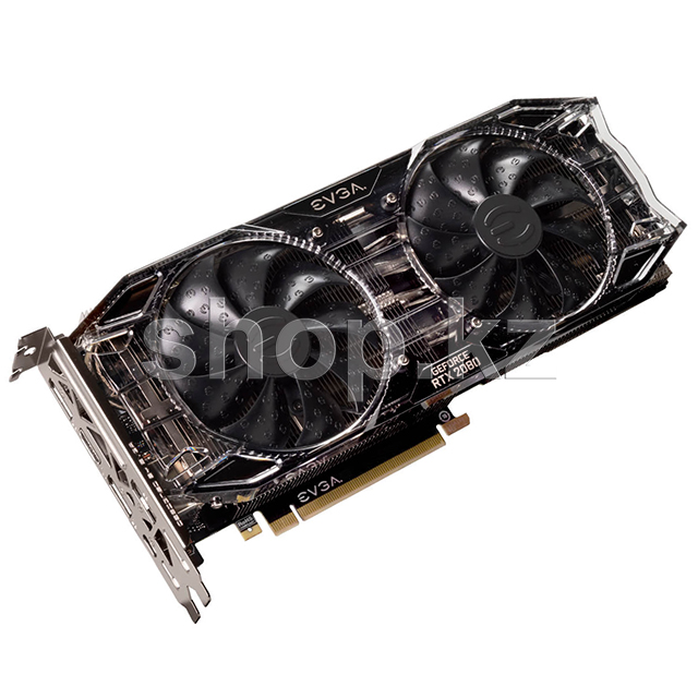 Видеокарта PCI-E 8192Mb EVGA RTX 2080 Black Edition Gaming, GeForce RTX2080