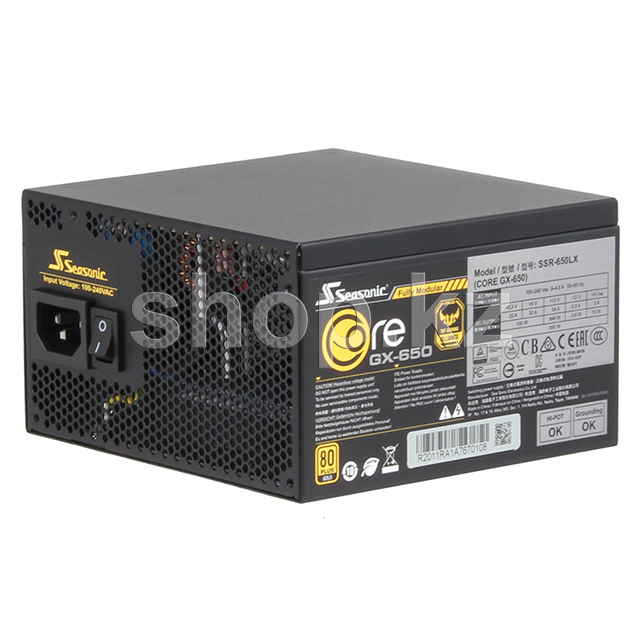 Блок питания ATX 650W Seasonic CORE GX-650